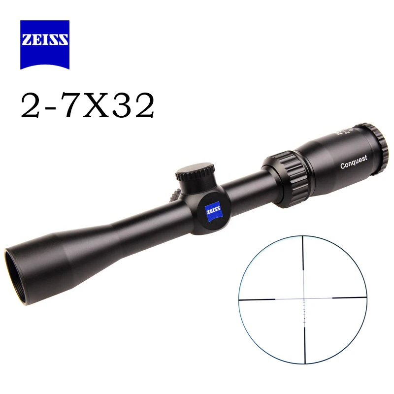

ZEISS 2-7x32 Optical Sight Rifle Scope military use Outdoor Hunting Scope Air Rifle Sniper rifle Hunting Accessories Gun Scope