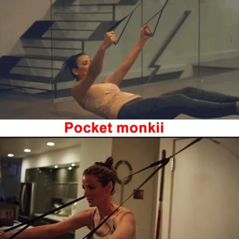 Новые спортивные карманные Monkii подвес слинг тренировочные ремни сопротивление тела 9,25