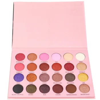 

24 Color Glitter Eye Shadow Powder Matt Eyeshadow Shimmer Cosmetic Makeup Profesional Cosmetics Tool Make Up Set