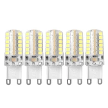 5X G9 Led 2835 48SMD капсула лампы Светильник лампы заменить галогенные 200-240V(мощность: G9 4 Вт, 2835-сторонние микросхемы