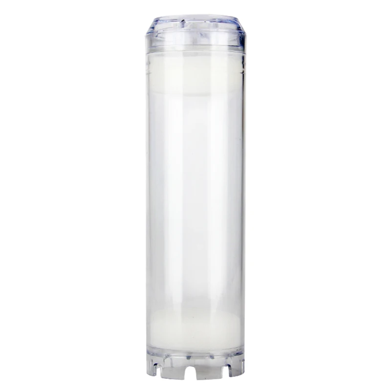 

Empty 10" Refillable Inline filter cartridge DIY FILTER Housing for DI resin reverse osmosis systems / units