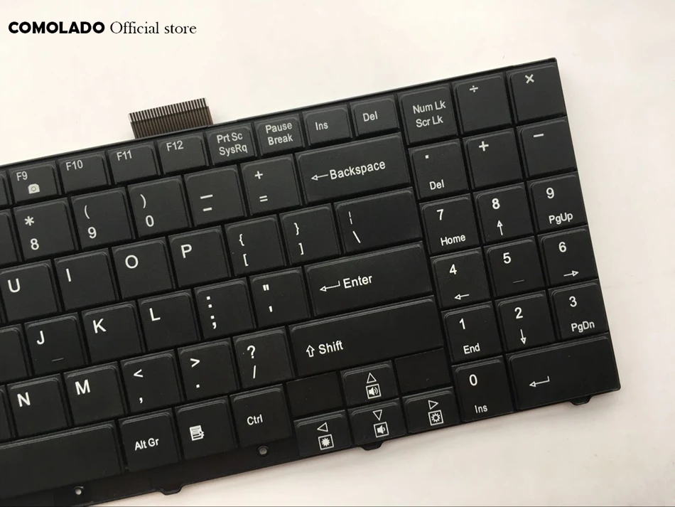 US English laptop keyboard for Medion S5612 MD97424 MD97644 MD97798 MD97930 black laptop keyboard US layout (2)