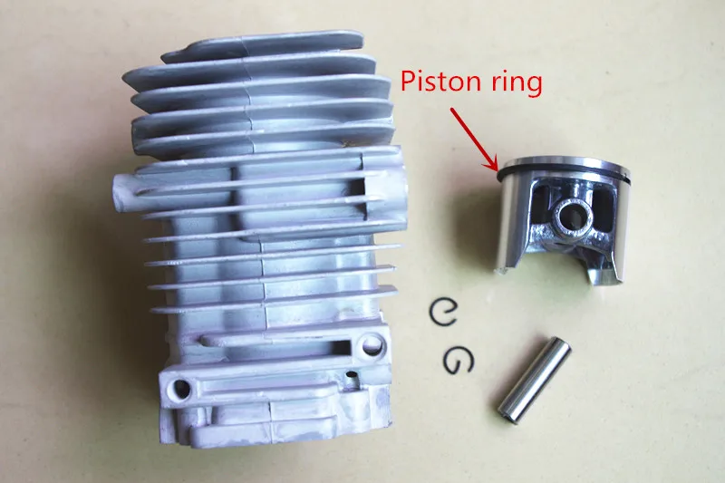 Цилиндр поршневой комплект 39 мм для эхо бензопилы CS-350T CS-350WES CS350TES CS-351 цилиндр цепной пилы+ поршень+ кольцо+ штифт+ зажим