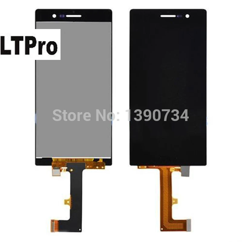 

LTPro Black ToP Quality Full LCD Display Touch Screen Digitizer Glass Assembly For Huawei Ascend P7 Mobile Panel Replacement