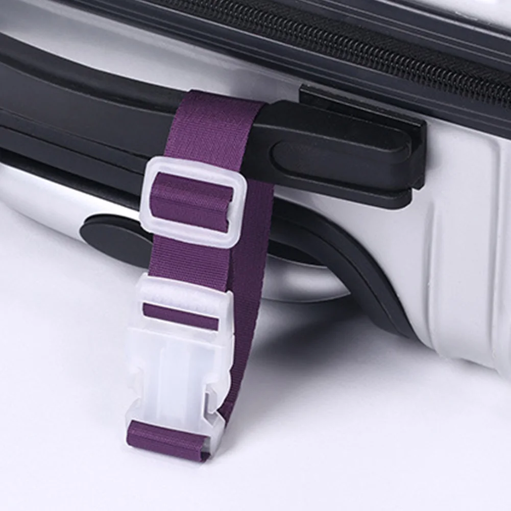 Портативный дорожный подвесной ремень для багажа с пряжкой для чемодана вешалка для сумок с пряжкой с защитой от потери