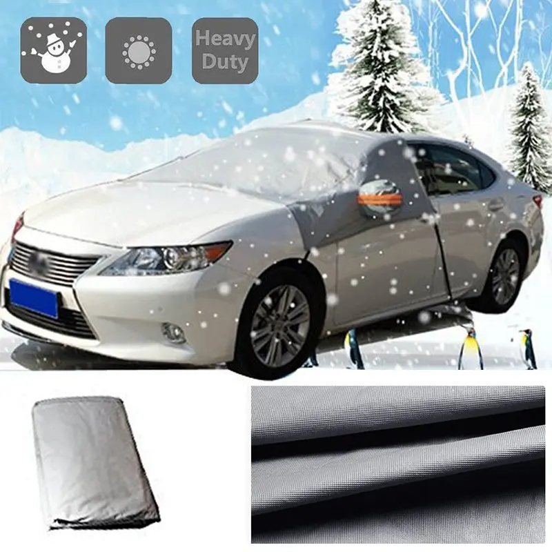 VicTsing Car Windshield Cover Auto Front Windscreen Protector Snow Ice Resistance Shield Sunshade Rain Dust Frost Guard Cover    (9)