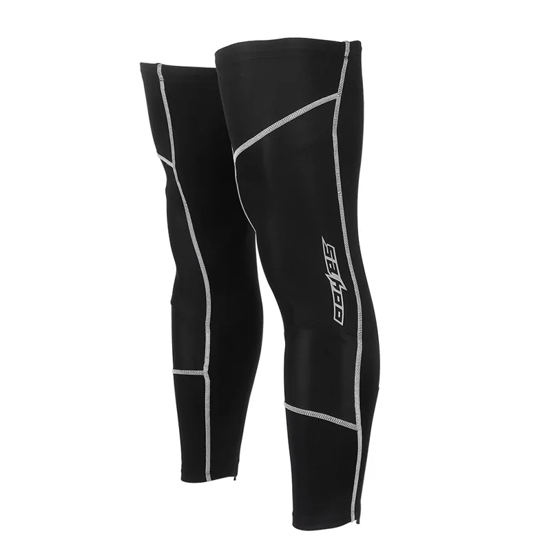 

SAHOO Cycling Leg Sleeves Outdoor MTB Non-skid Silicone Band Ciclismo Knee Protector Mountain Bike Bicycle Thermal Leg Warmers