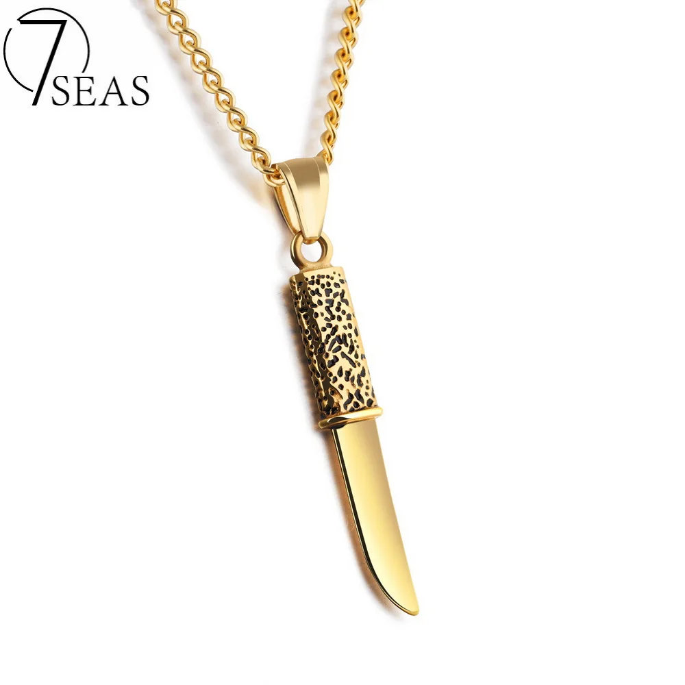 Buy 7SEAS New Arrival Punk Stainless Steel Dagger
