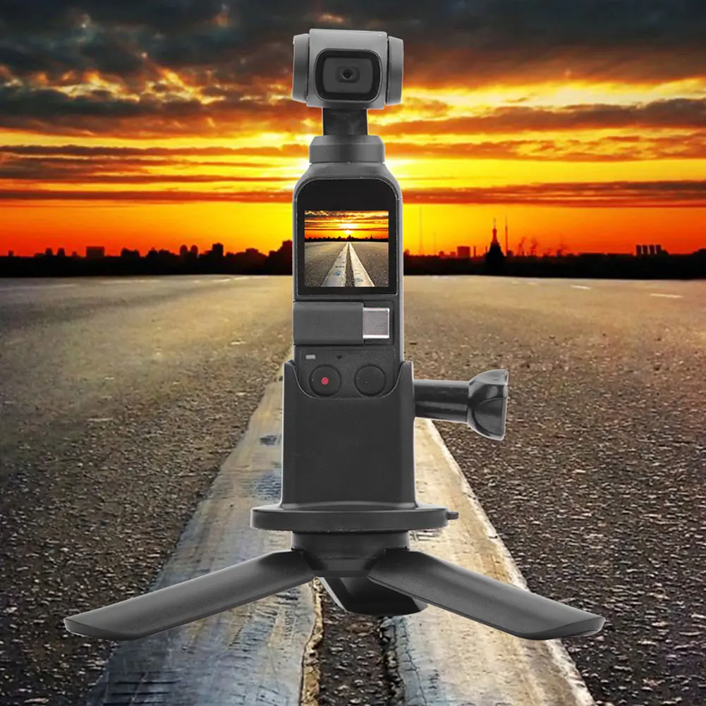 Base Adapter Desktop Tripod Stand Bracket Accessories for DJI OSMO POCKET Gimbal Camera WIF66 | Электроника