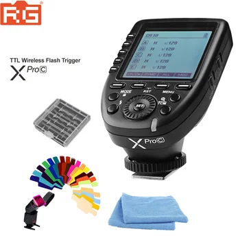 

Godox XPro-C Flash Trigger Transmitter with E-TTL II 2.4G Wireless X System HSS LCD Screen for Canon DSLR Camera