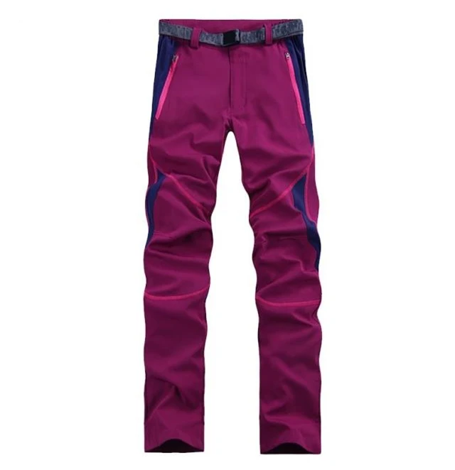Быстросохнущие новые уличные флисовые походные эластичные брюки женские летние треккинговые водонепроницаемые брюки горные спортивные походные брюки
