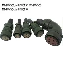 Авиационный разъем MR-PWCNS1(MS3106B22-23S) MR-PWCNS2/S3/S4/S5 для Mitsubishi MR-J2 серводвигатель