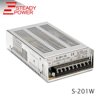 

ac to dc 12v 16a / 24V 8A / 48V 4A smps 200W transformer 201w constant voltage led cctv power supply