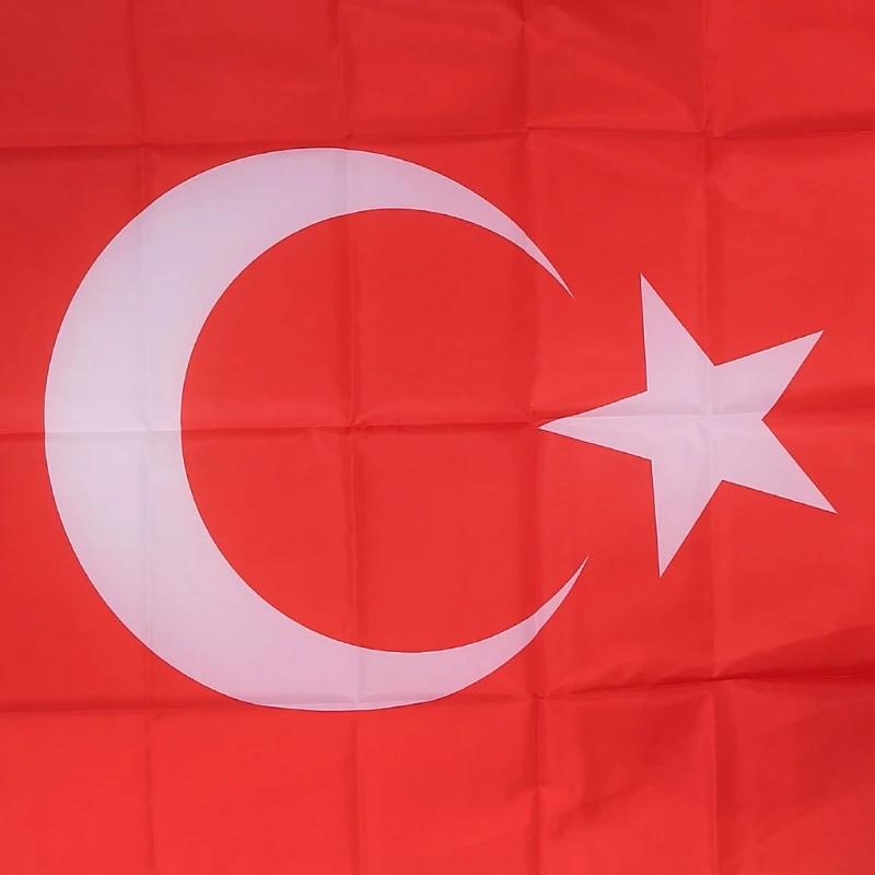 1 шт Высокое качество полиэстер 90*150 см Турецкий флаг 3 * 5ft баннер турецкий подвесное украшение для дома флаги стран