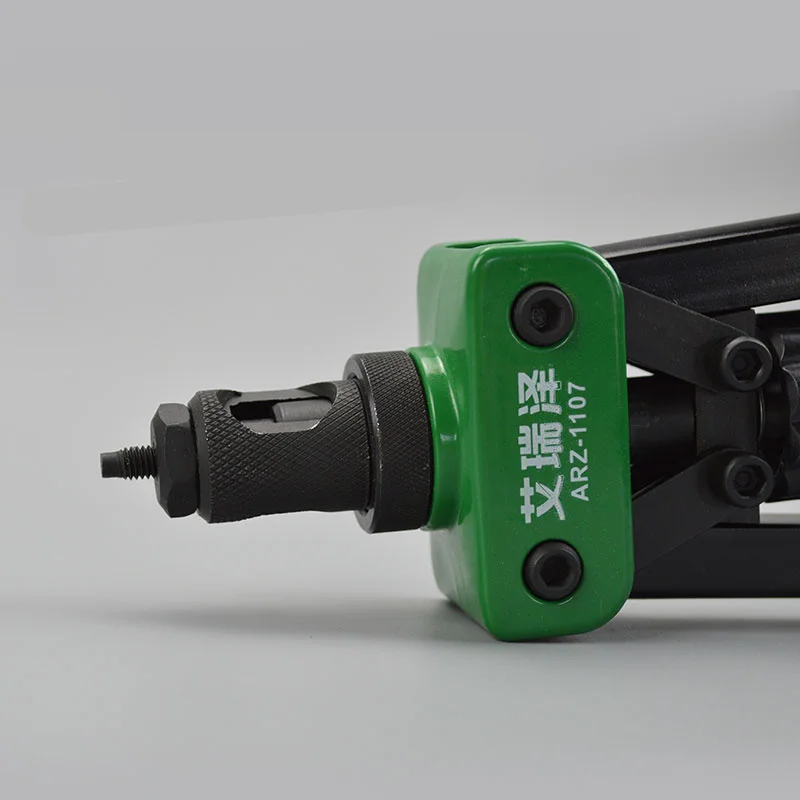 Free shipping 14" Blind Rivet Nut Gun Heavy Hand Inser Nut Tool Manual Mandrels M3 M4 M5 M6 M8 M10 With A Luxury Box Rivnut Gun