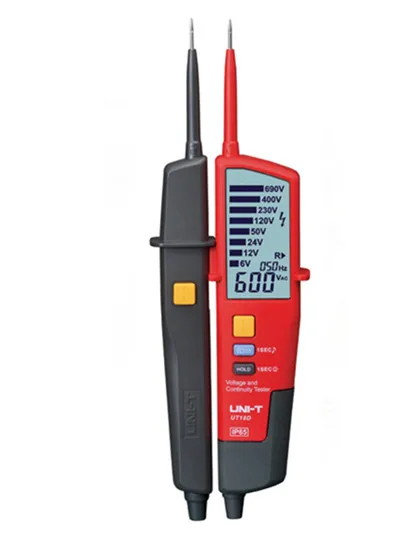 

Auto Continuity Testers UNI-T UT18D Voltage&Continuity Testers LED/LCD Display UNI-T UT18D Volt Detectors Pen