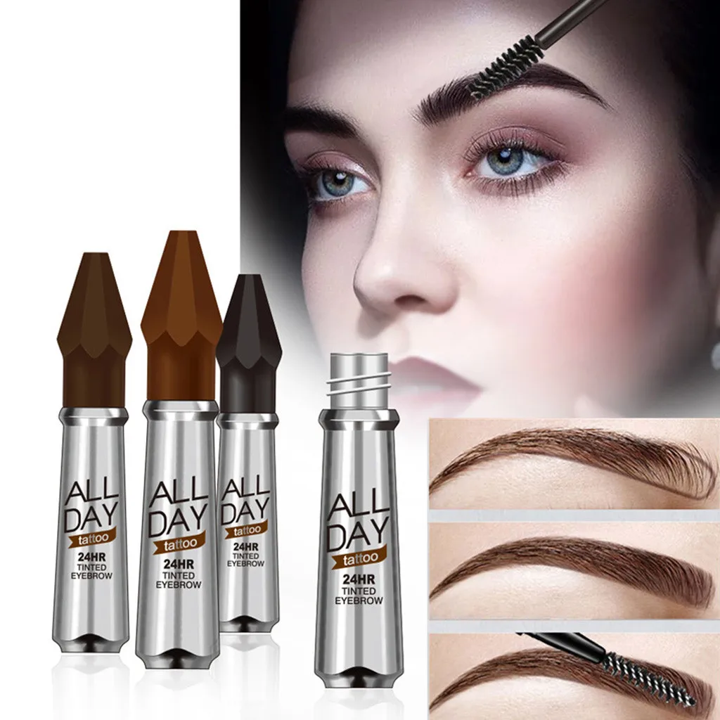 

Waterproof and sweat-proof non-decolorizing eyebrow cream Makeup Tool Mascara Long Lasting Waterproof Brow Tinted Eyebrow Gel