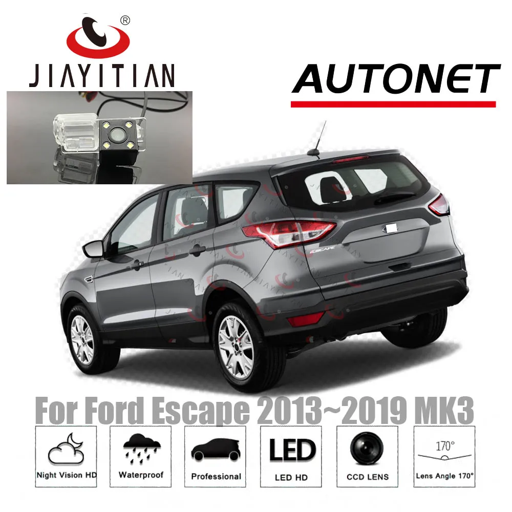 JIAYITIAN камера заднего вида для Ford escae 2013 2014 2015 2016 2017 2018 2019 MK3 CCD/ночное видение/камера