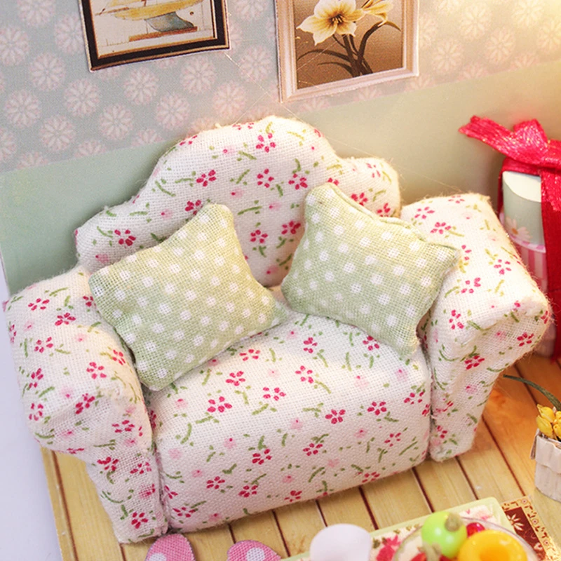 2018 Новый кукольный домик для поделок миниатюрная мебель Poppenhuis Juguete Zabawka игрушки