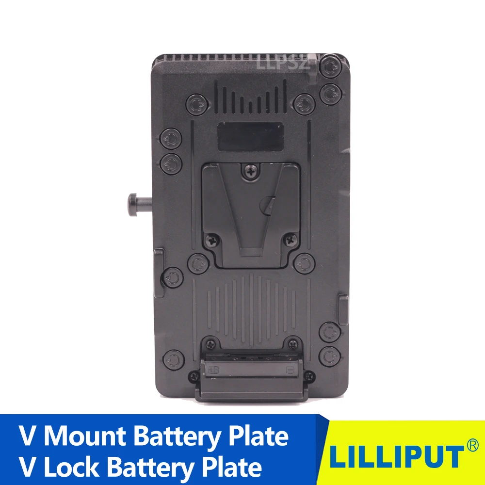 Lilliput V Mount аккумуляторная пластина для 7 дюймового 4K HDMI SDI монитора Lock Пластина