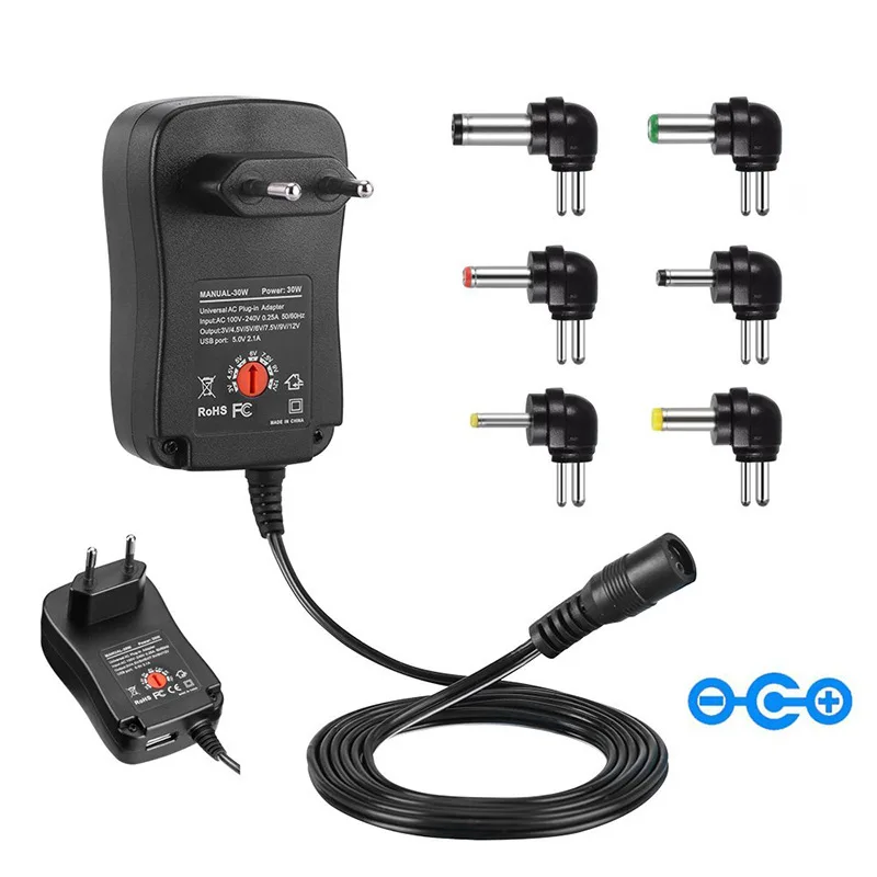 Buy 30W Universal Adapter Adjustable Switching Power