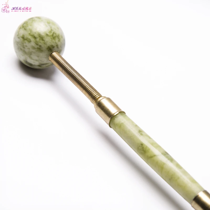 1 Pcs big size natural jade facial massage and body massage roller anti wrinkle thin face beauty bar stick face slimming wheel 1 Pcs big size natural jade facial massage and body massage roller anti wrinkle thin face beauty bar stick face slimming wheel