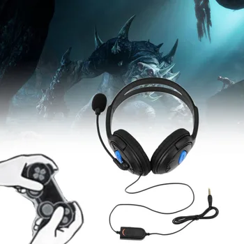 

1pc 3.5mm Wired Gaming Headphone Pro Gaming Stereo Headset Earphone With Microphone For PS4 PlayStation 4