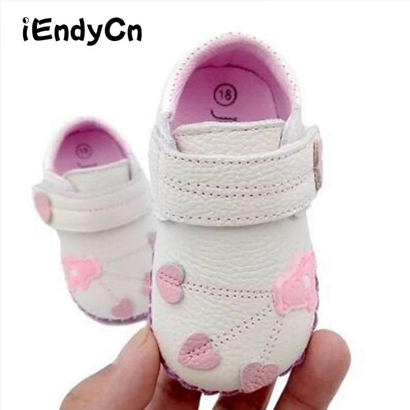 

Baby Leather Shoes Newborn Soft Bottom Summer Girls Toddler Soft Bottom Cute Princess Baby Leaf Pattern Shoes YD542R