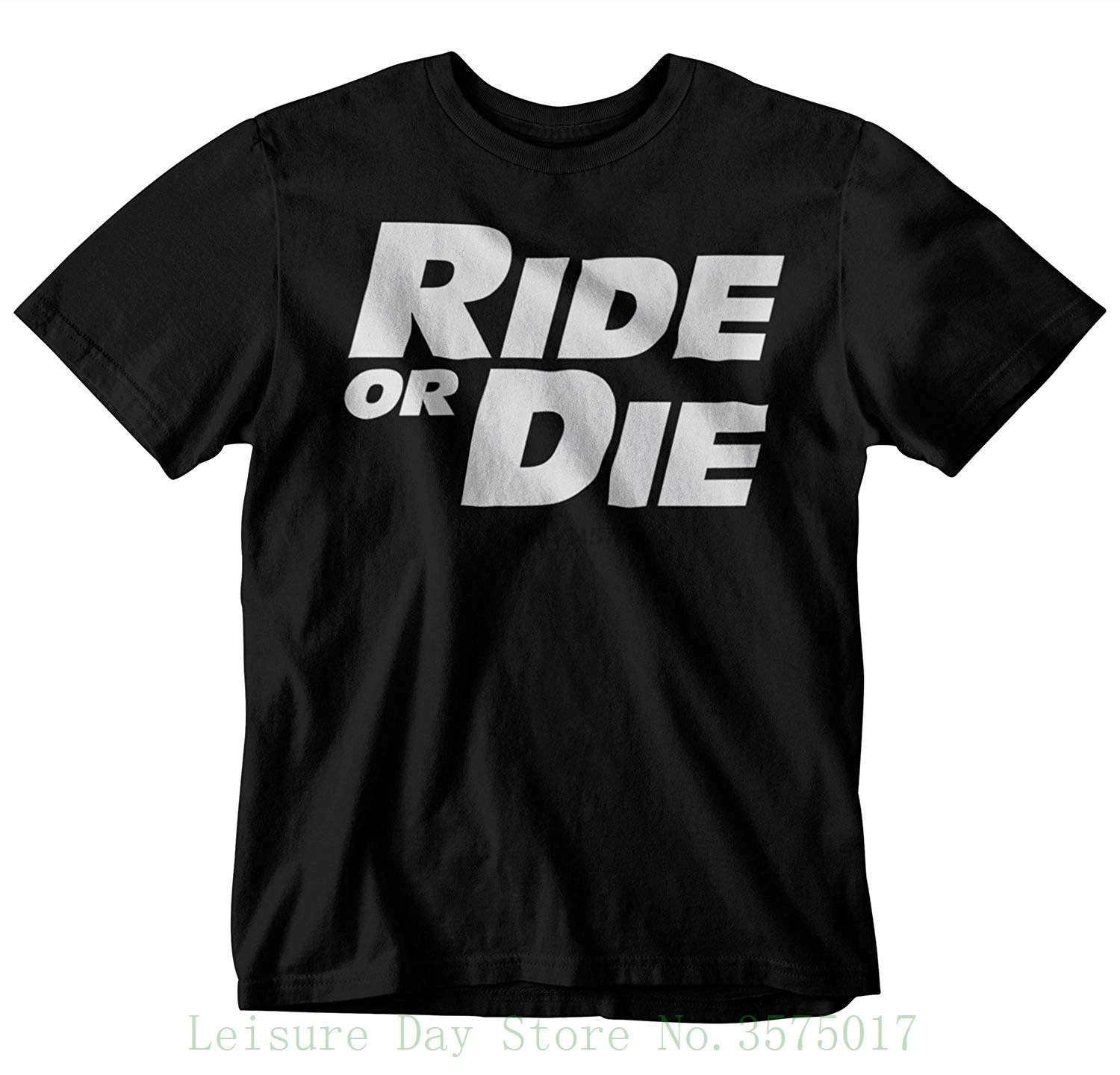 Футболка Ride Or Die футболки из 100% хлопка брендовая одежда |