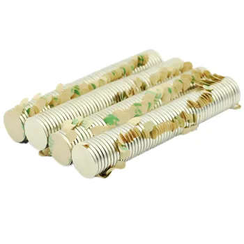 

NdFeB Disc with 3M Adhesive Diameter 10x1 mm 0.39" N42 Magnet Strong Neodymium Magnets Rare Earth Permanent Magnet 50- 2000pcs