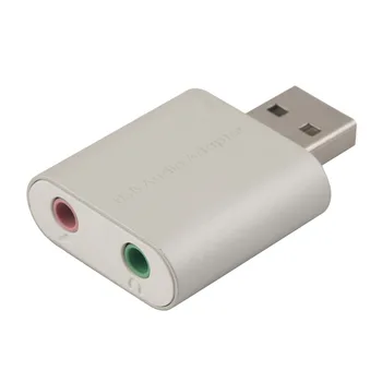 

In Stock! External USB 2.0 7.1 CH Virtual Audio Sound Card Adapter Converter Notebook New Arrival