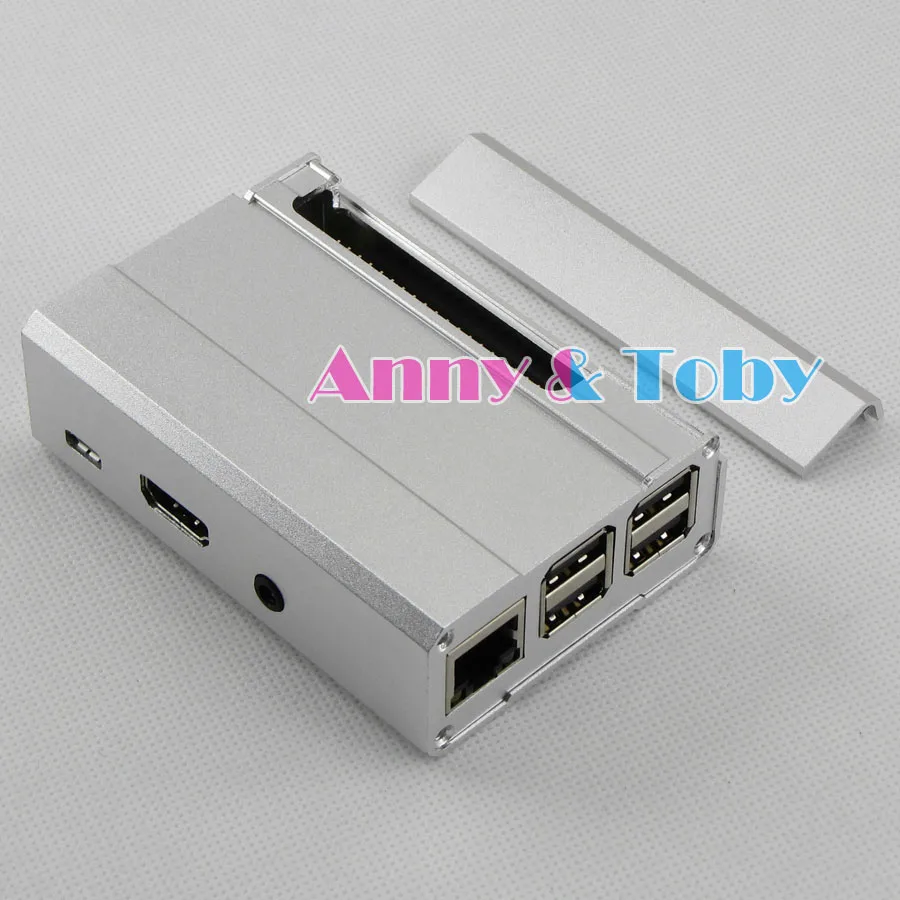 Черный алюминиевый чехол B61, металлический чехол для Raspberry PI 3 B, Модель B, Raspberry PI 2 B, металлическая коробка, алюминиевый корпус