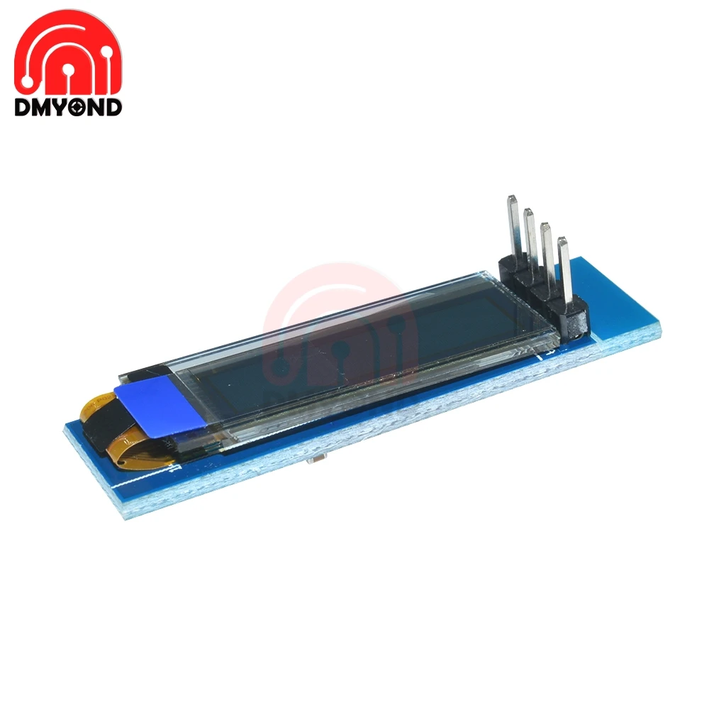 0 91 дюймов 128x32 IIC I2C серийный белый синий OLED ЖК дисплей DIY Oled модуль SSD1306 Драйвер IC DC 3
