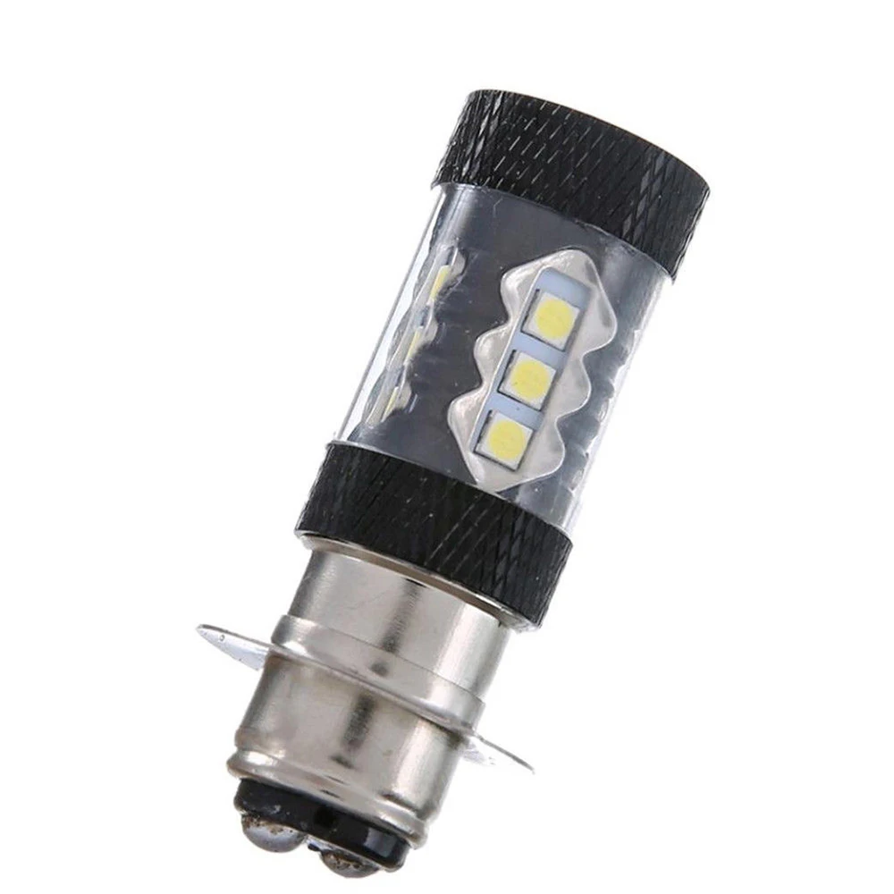 1 шт. H6 80 Вт 16LED белый светильник для мотоцикла велосипеда мопеда вездехода