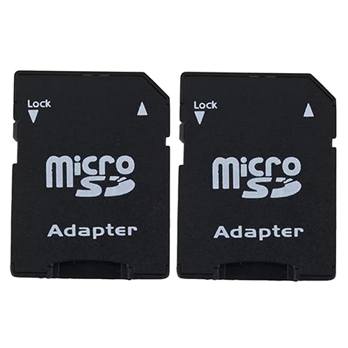 Оптовая продажа 2 шт. переходник для карты памяти Micro SD TransFlash TF на SDHC|Адаптеры карт