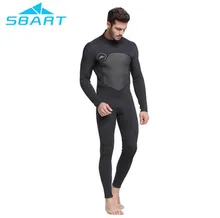 SBART 3mm Neoprene Scuba Dive Wetsuit For Men Spearfishing Wet Suit Surf Diving Equipment One Piece Full Body Wetsuits neoprene 3mm scuba diving suit men women wetsuits equipment snorkeling jumpsuit one piece long sleeved surf wear rash guards