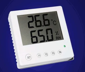 

20pcs x RS485 network LCD LCD large screen thermometer temperature and humidity sensor transmitter STH10 probe new