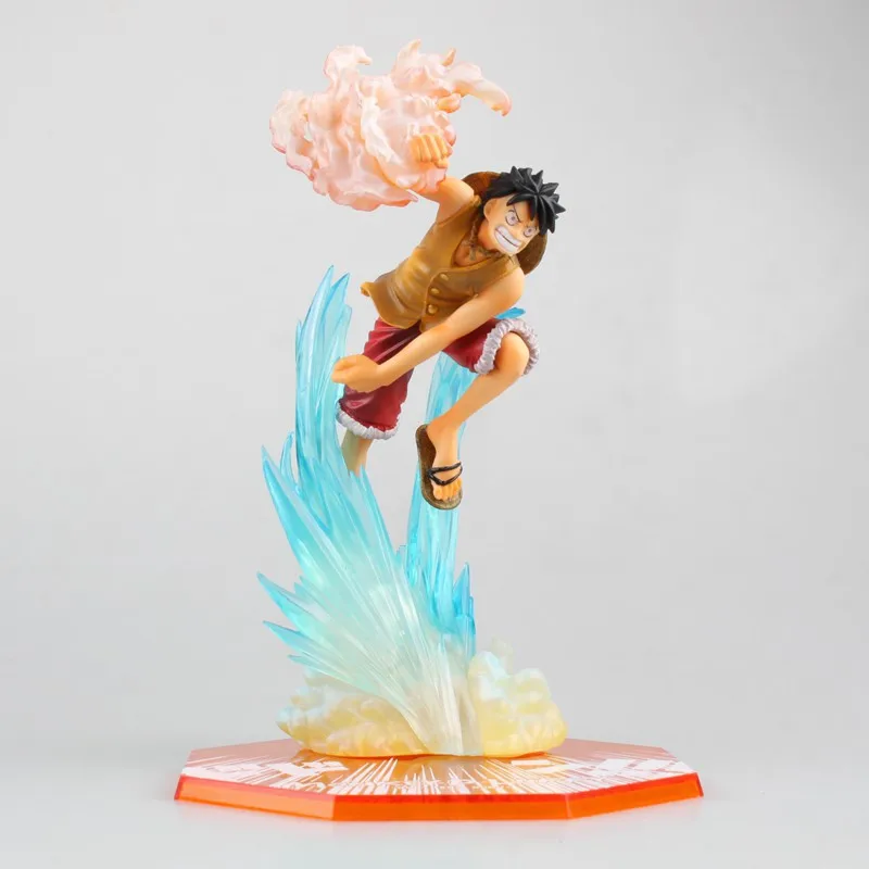 Аниме one piece битва Версия Луффи против Ace ПВХ фигурка игрушки куклы|Игровые