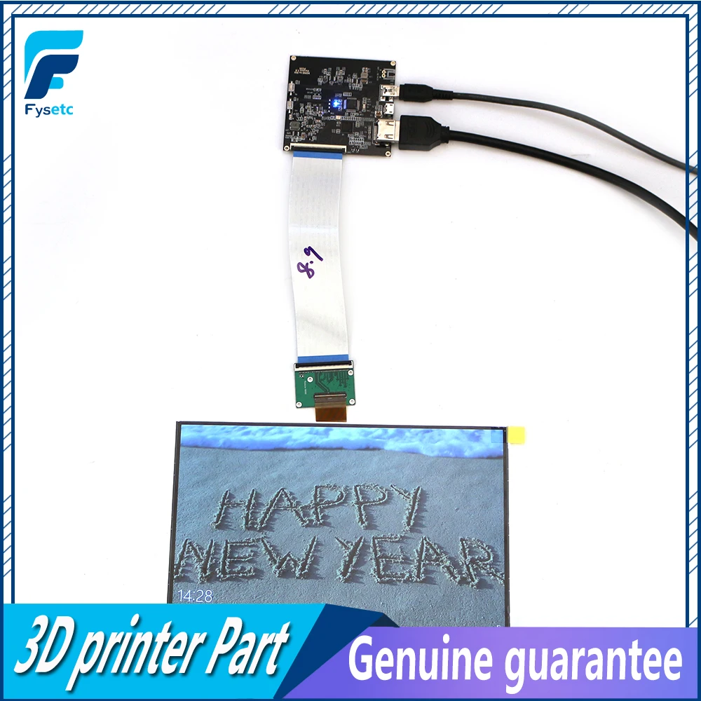  2560x1600 8.9inch LCD Screen Display with HDMI MIPI Driver Board kit For DIY For Wanhao Duplicator 