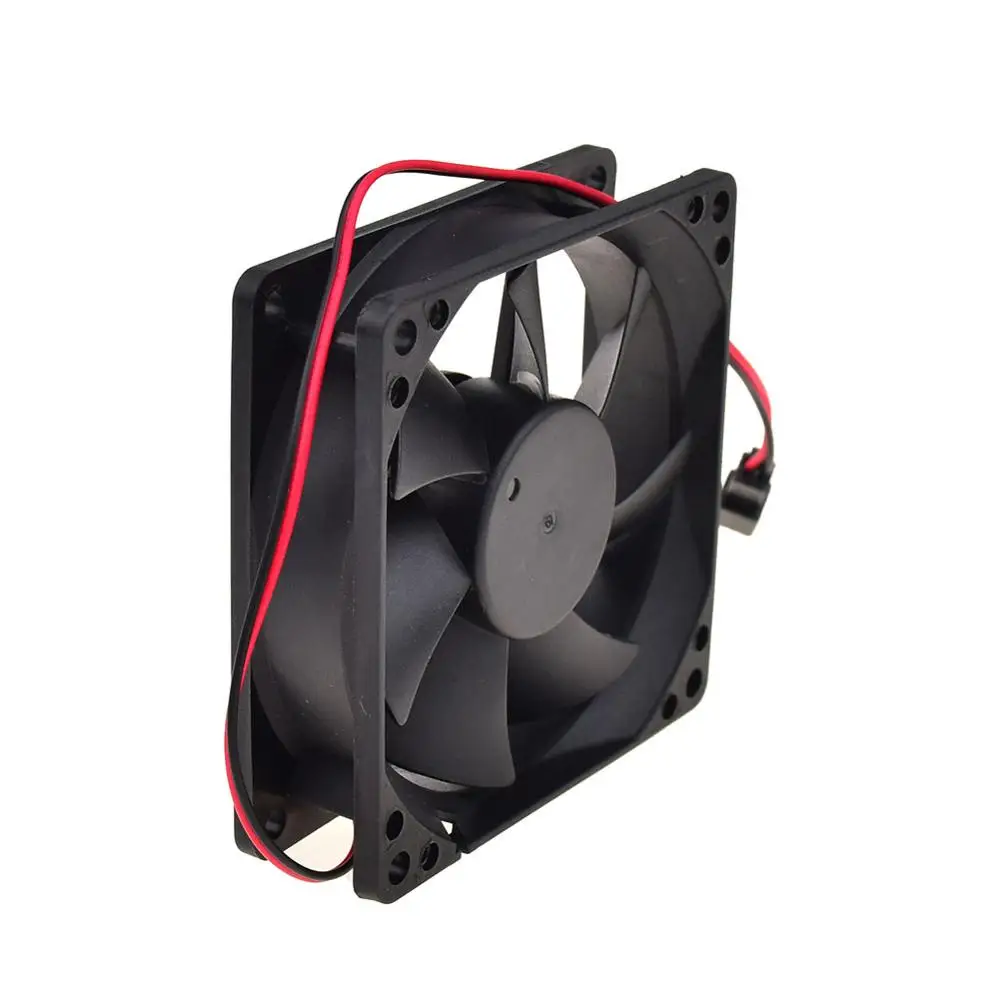 For TIANXUAN TX8025L12S 2pin 80*80*25mm 12V 0.08A mute cooling fan