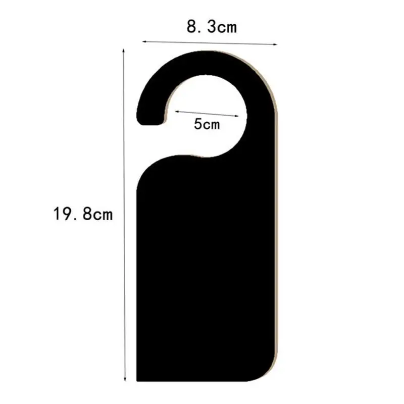 us 10 67 20 off black wooden door hangers plaque sign shape plain blank craft supplies decor wood natural rustic ornaments decor vqw2850 in plaques blank door hangers