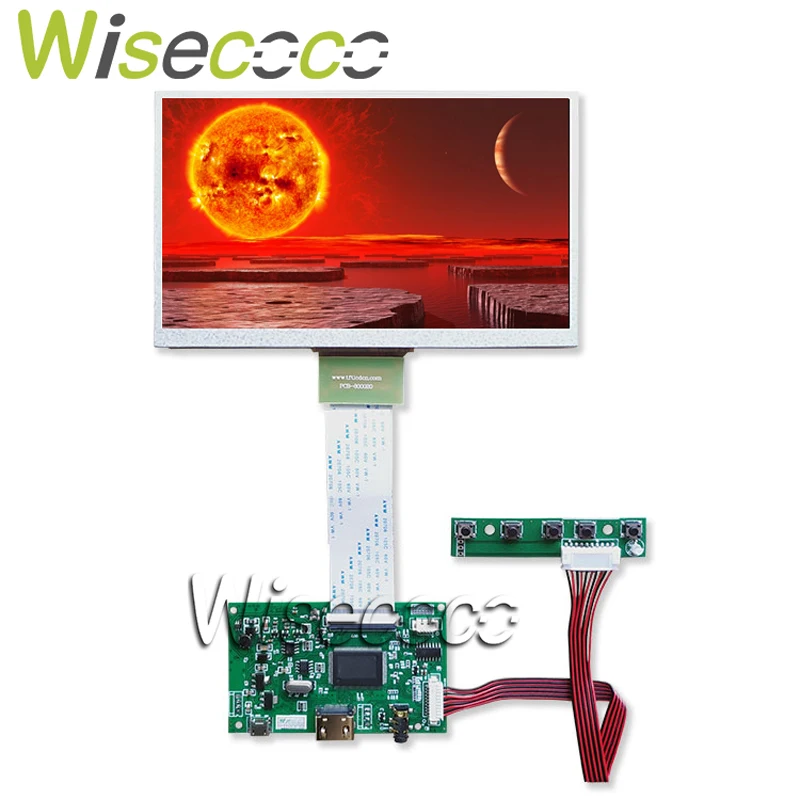 Для AT070TN90 92 94 ЖК дисплей TTL LVDS плата контроллера HDMI VGA 2AV 50 PIN Поддержка