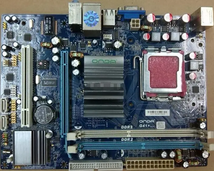 

Used original motherboard integrated display for Onda G41C + DDR2 DDR3 LGA775 4G