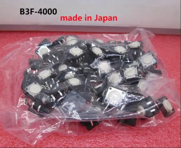 Новый OMRON B3F 4000 B3F4000 1.27N микро свет сенсорный переключатель кнопочный DIP4