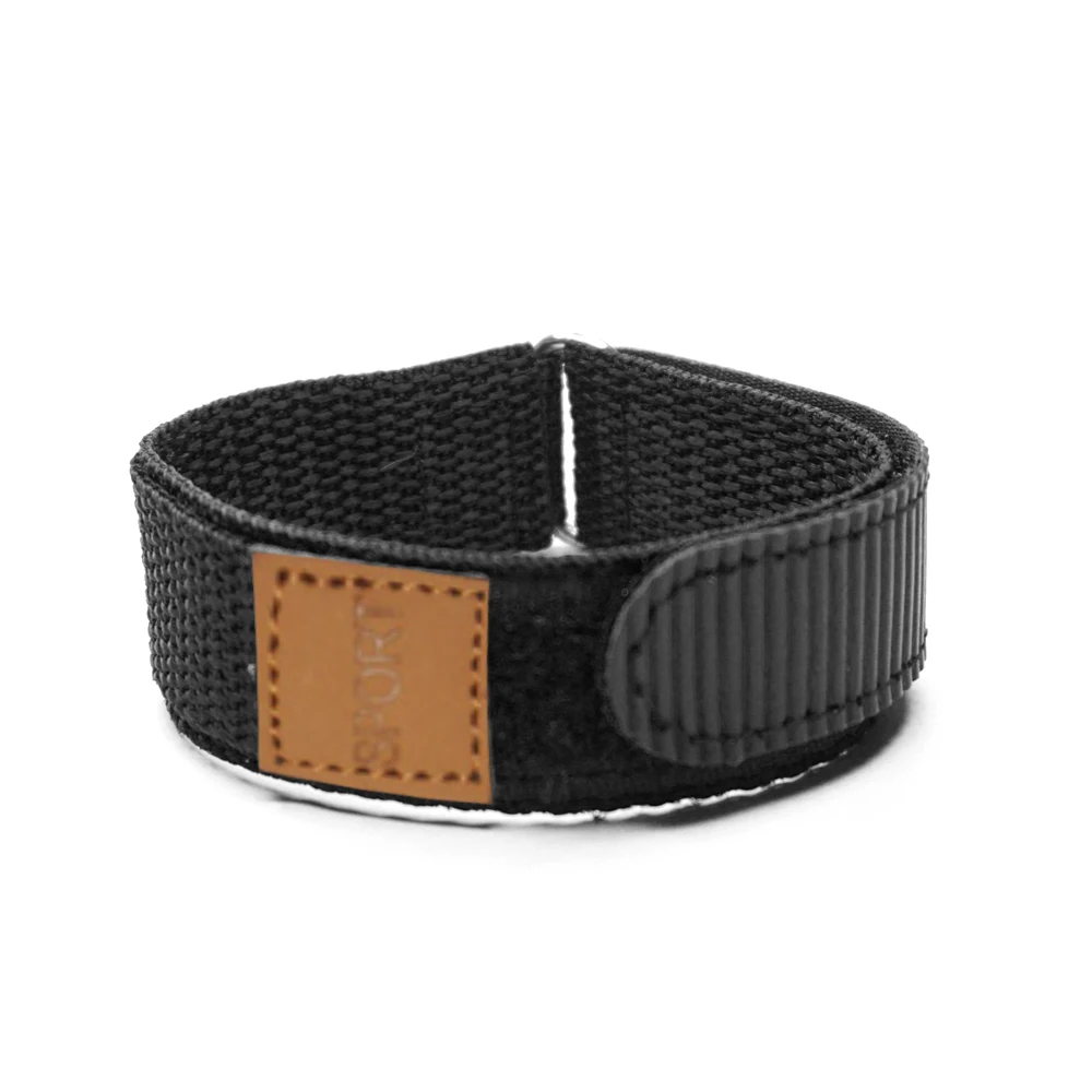 

YQI 18mm 20mm Nylon Watch Strap Black Blue Grey Watch Band Sport Watchband for Mens Woman Watches for Hour Hook and Loop