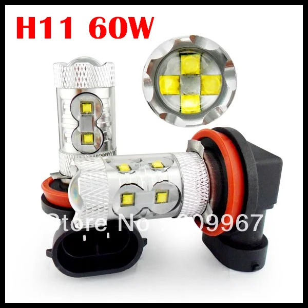 1156 светодиодные Cree чип высокой мощности 60 Вт H4/H7/H11/9005/9006/H16/P13w Автомобильные