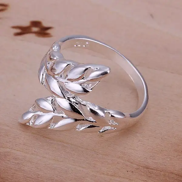 Silver Feather Ring