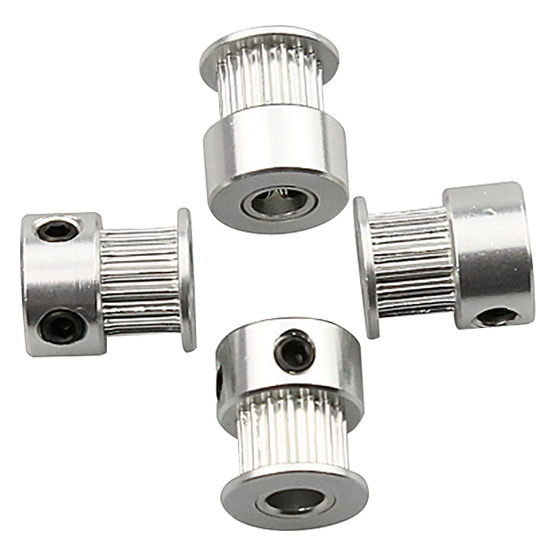 

Etmakit GT2 20 tooth Timing Pulley Aluminum 3D Printer Parts Bore 5mm Width 6mm Part Synchronous Wheel Gear with Screw Teeth