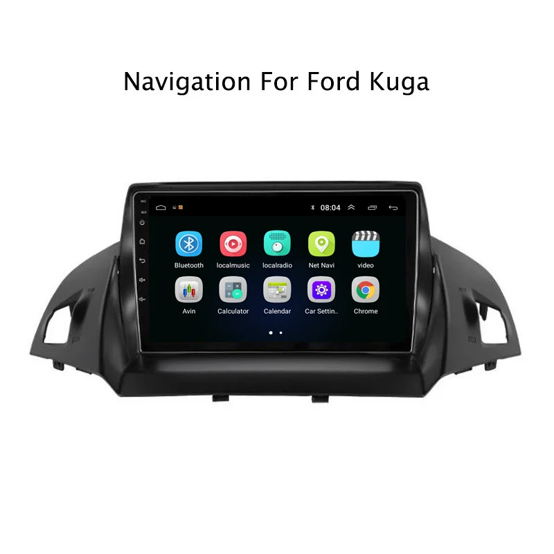 Ectwodvd 9 &quotAndroid 8 1 автомобильный dvd плеер gps навигация для Ford Kuga 2013 2014 2015 Радио