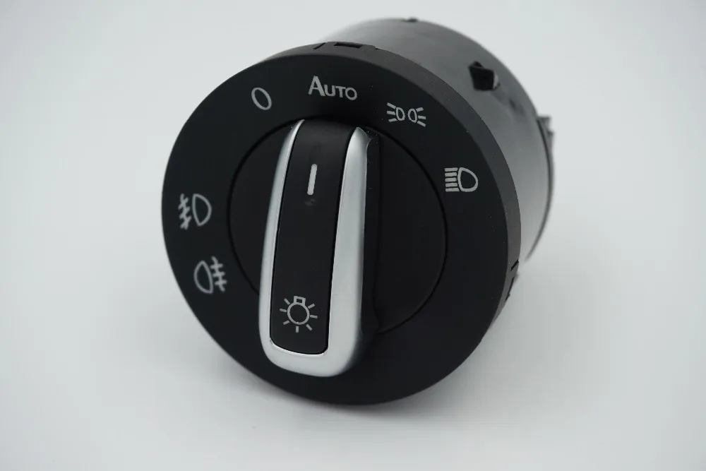 New AUTO Chrome Euro Headlight Fog Light Width Lamp Switch Control Fit